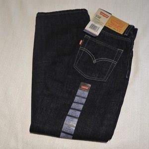 NWT Levi 550 Boys Relaxed Fit Sz. 10 Slim 23 x 25